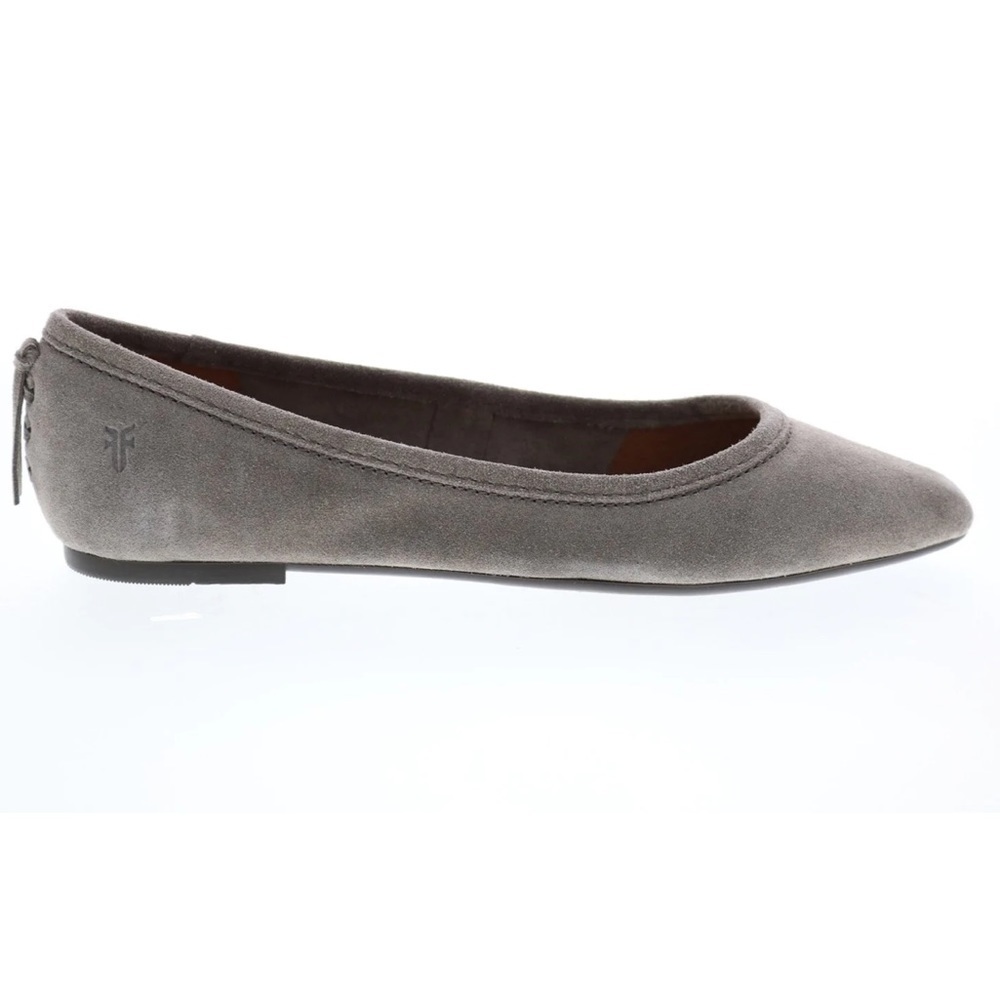 Frye Regina Ballet Gray Suede Slip On Ballet Flats Size 7